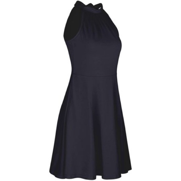 NWT Ouges Halter Neck Sleeveless Casual Dress - Picture 6 of 10